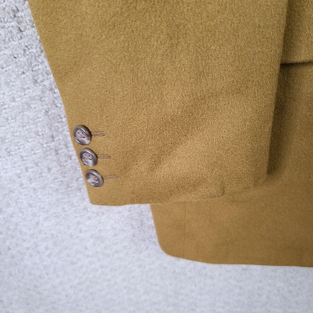 Corneliani X‎ Cedrics Jacket Mens 42R Brown Wool Cashmere Blazer Italy Chamois